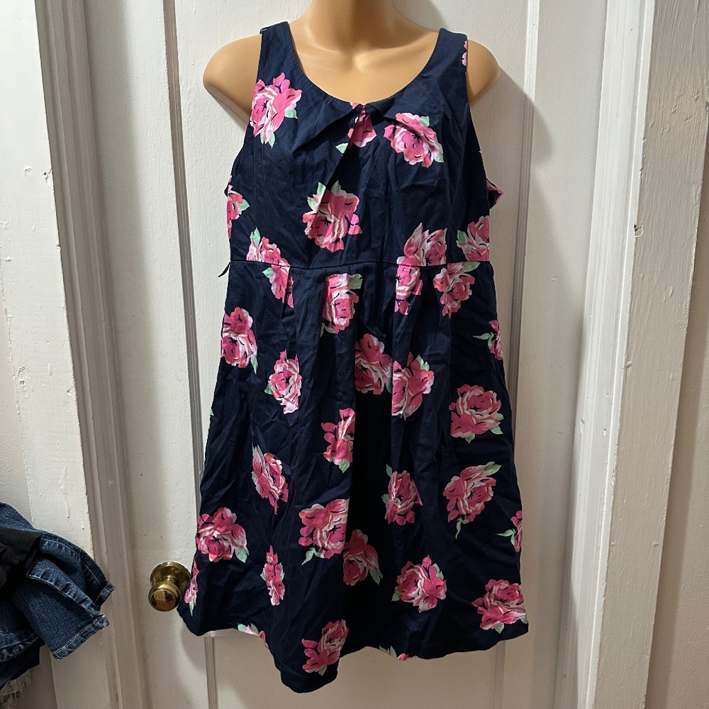 Motherhood Maternity Blue Floral‎ Tank Top in M